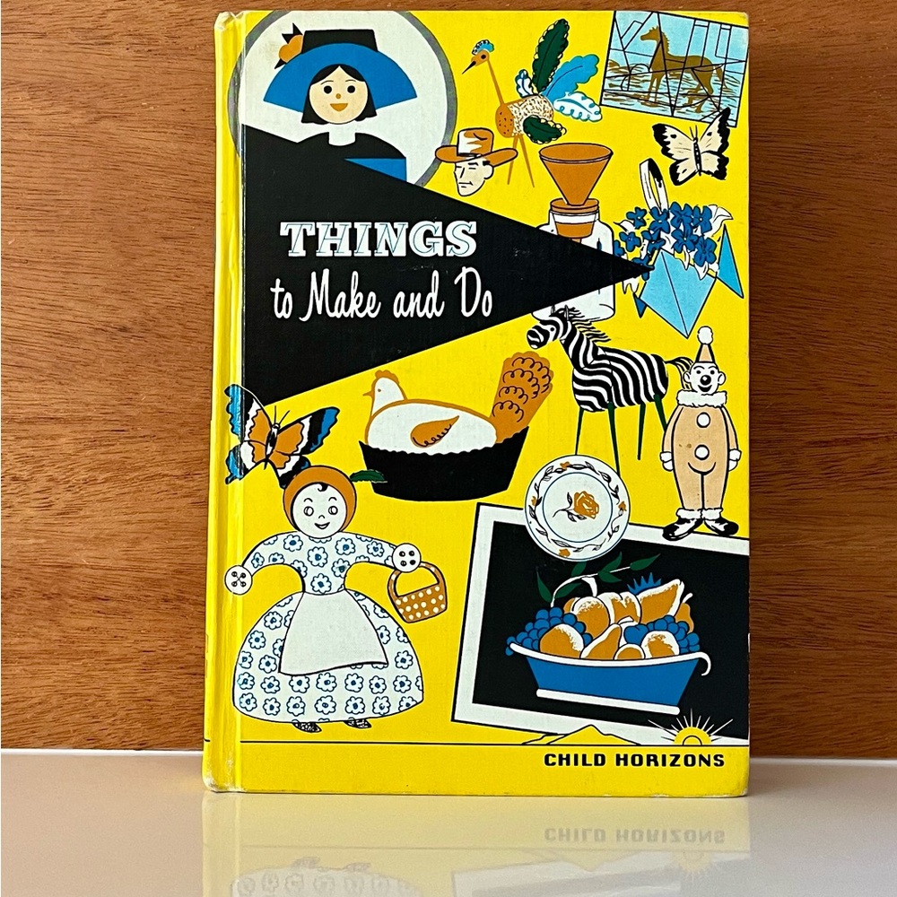 Vintage 'Things to Make and Do' Book from 1958